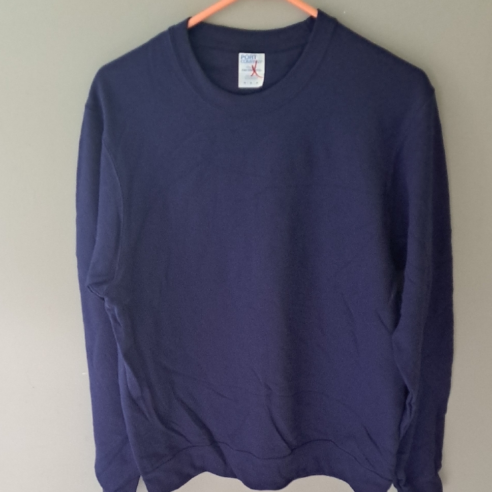 Men's Navy Crewneck Sweater